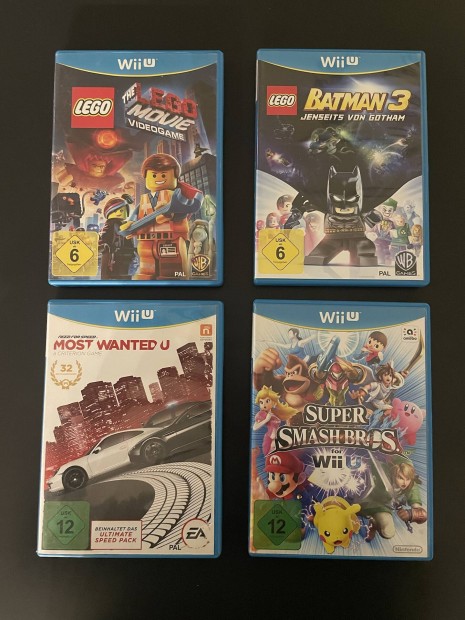 4db Nintendo Wii U Jtk Mario Lego Need for Speed