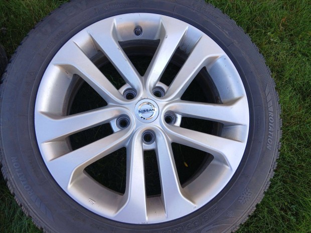 4db Nissan Qashqai Leaf Juke X-Trail Pulsar alufelni felni 17" 5x114.3
