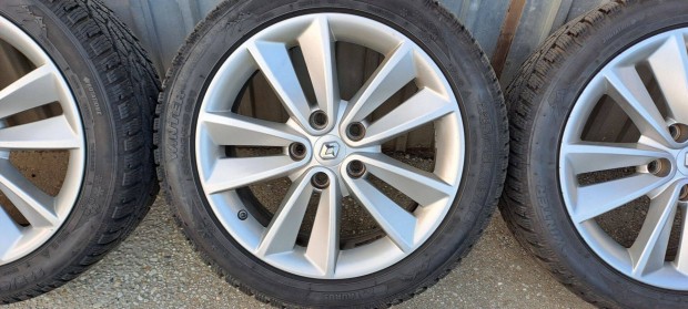 4db Renault 17" 5x114,3 kiváló alufelni Ár/db