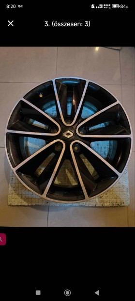 4db Renault 17" bicolor alu felni 5x114,3 oszt�k�r elad�.