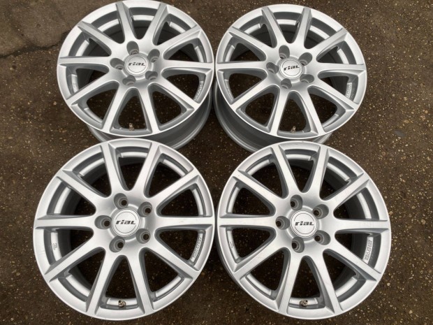 4db Rial 16" VW - Skoda - Seat alufelni. (3606)