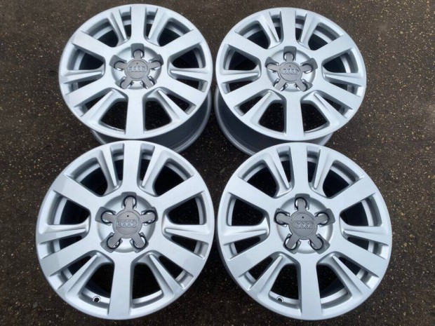 4db gyári 16" Audi A6 - A4 alufelni. ("3615")