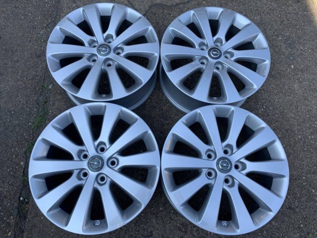 4db gyári 17 Opel Astra J Zafira C alufelni. ("2131")