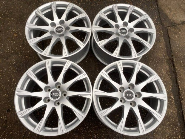4db gyári 17" Audi A4 B9 alufelni. ("3607")