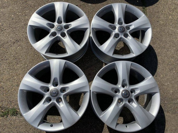 4db gyári 17" Opel Astra - Zafira alufelni. ("2100")