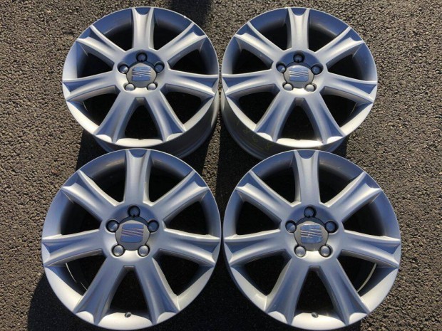 4db gyári 17" Seat alufelni. (*1868*)