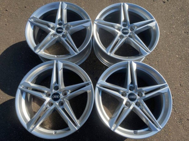 4db gyári 18" Audi A4 B9 - A6 alufelni. ("3755")