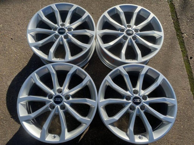 4db gyári 18" Audi A4 B9 alufelni. (*3680*)
