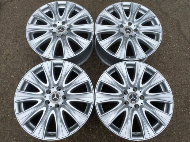 4db gyári 18" Mercedes-Benz C - E - S alufelni. ("3795")