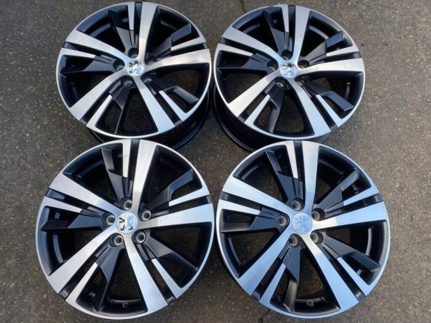 4db gyári 18" Peugeot 508 - 5008 - 3008 - 4008 alufelni. (*3519*)