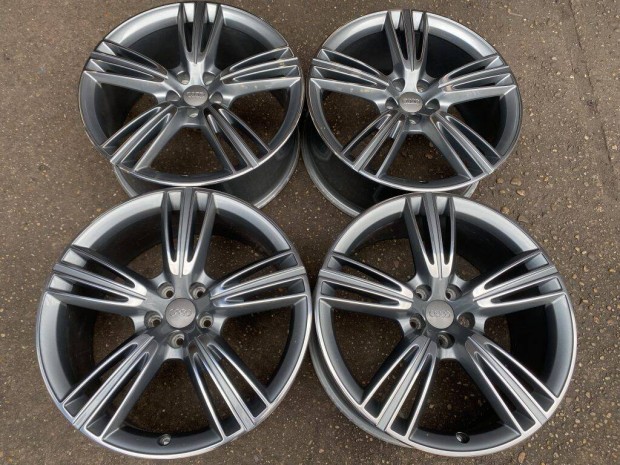 4db gyári 20" Audi A6 4G alufelni. ("3441")