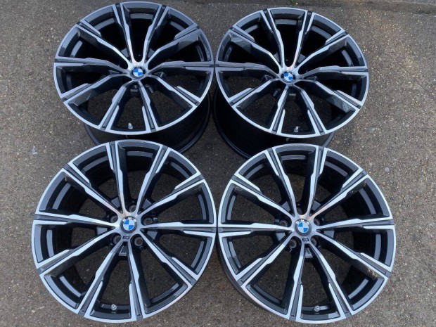 4db gyári 20" BMW X5 - X6 Styling 740M alufelni. ("3453")