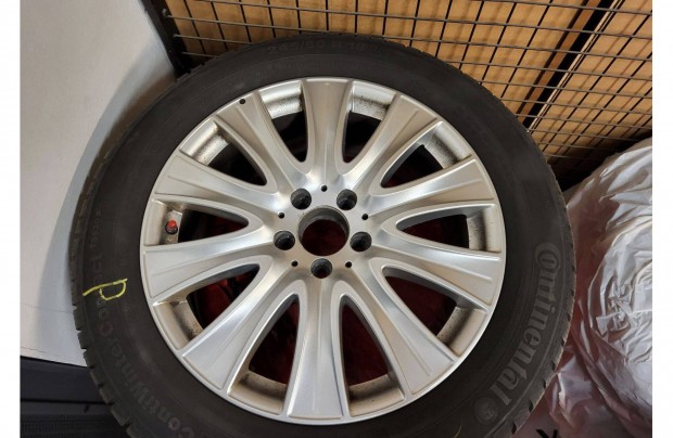 4db gyári Mercedes felni alufelni 8Jx18 ET41 Coninental téligumi