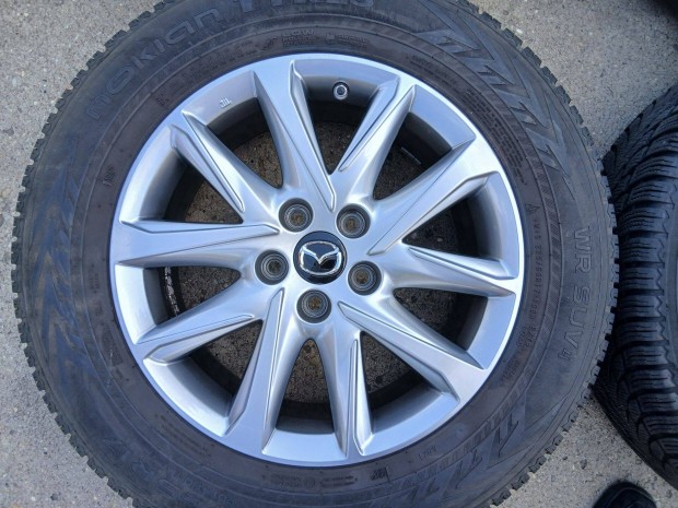 4db kiváló 17" Mazda CX-5 CX5 alufelni felni téli gumikkal 5x114.3