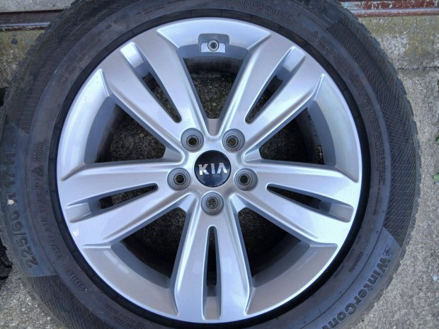 4db kiváló Kia Sportage alufelni felni téli gumikkal 17" 5x114.3