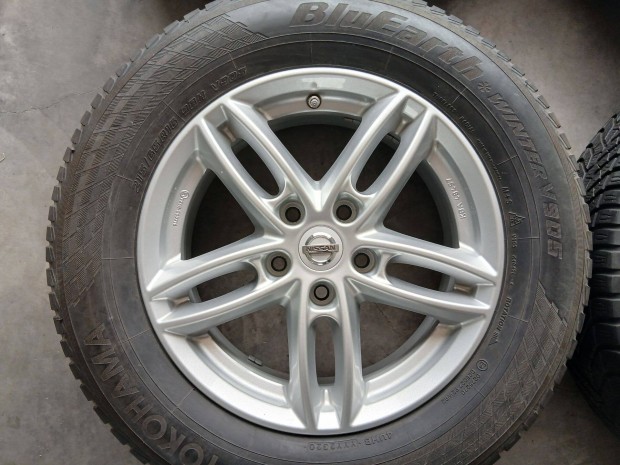 4db kivl Nissan Qashqai 16" alufelni felni tli gumi+szenzor szett