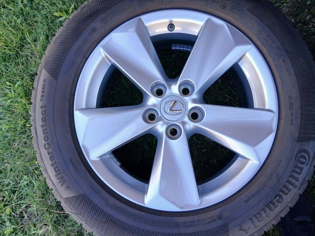 4db újszerű Lexus NX alufelni felni Conti téli gumikkal 17"