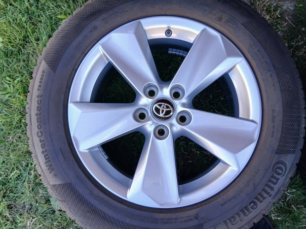 4db újszerű Toyota Rav 4 Rav4 alufelni felni Conti téli gumikkal 17"
