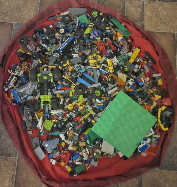 4kg véletlenszerű ömlesztett lego
