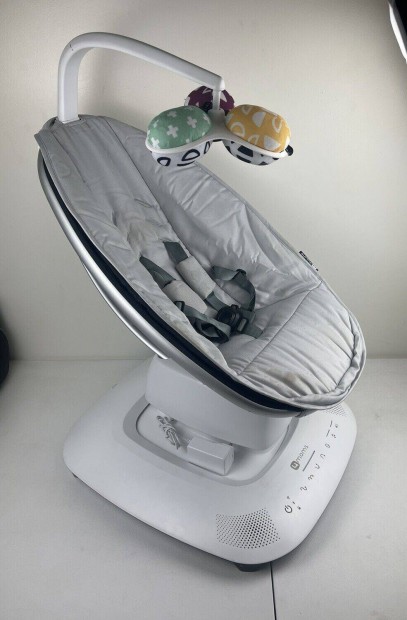 4moms Mamaroo Multi-Motion Baby Swing, Grey Classic with 5 Unique Moti