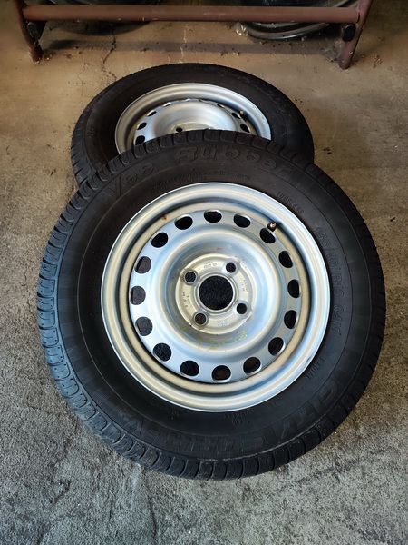 4x100 13" Tr�ler/Ut�nfut� lemezfelni gumikkal 90Garage #1508