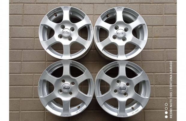 4x100 14" CMS használt alufelni garnitúra