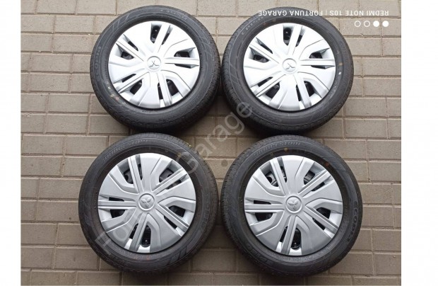 4x100 14" Mitsubishi újszerű nyári kerékgarnitúra +Tpms