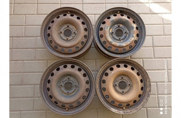 4x100 14" Nissan Micra használt lemezfelni garnitúra (648)