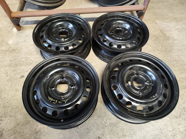 4x100 14" Nissan Új Acélfelni Lemez Felni 90Garage #924
