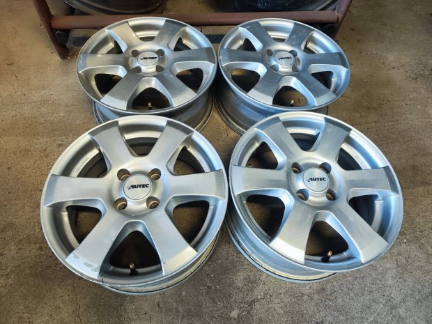 4x100 15" Autec Alufelni Felni 90Garage #1413