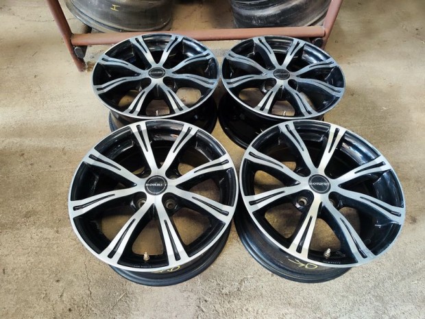 4x100 15" Borbet Alufelni Felni 90Garage #1433