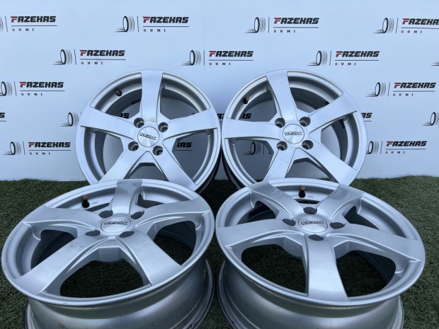 4x100 15" Dezent alufelni 6Jx15h2 ET44