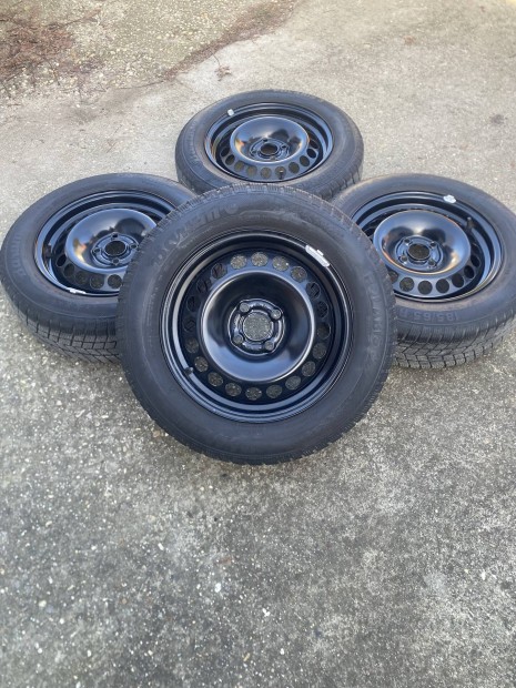 4x100 15" Gyri Opel lemezfelni 185/65 R15 tli gumi