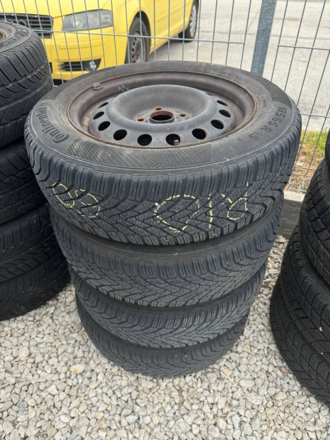 4x100 15" Kia aclfelni, 185/65 R15 T Continental tli gumival