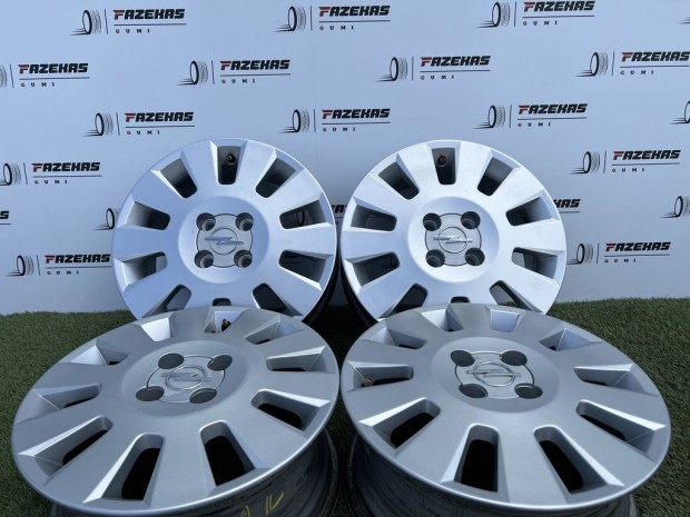 4x100 15" Opel gy�ri alufelni 6Jx15h2 ET43