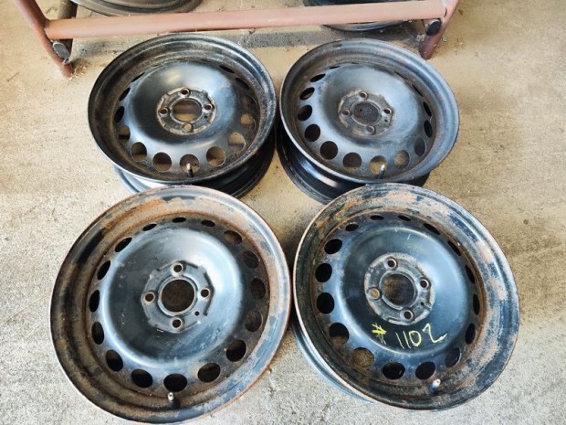 4x100 15" Renault Twingo Aclfelni +TPMS Lemez Felni 90Garage #1102