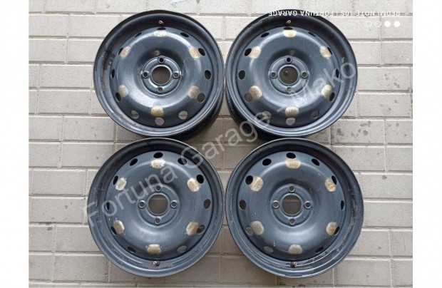 4x100 15" Renault / Dacia használt lemezfelni garnitúra (634)