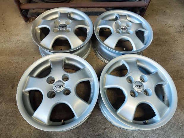 4x100 15" Viper Alufelni Felni 90Garage #1411
