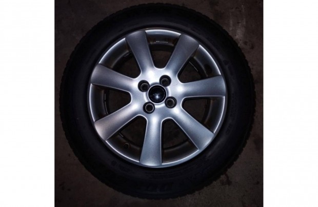 4x100 16" Borbet k�nny�f�m felnik Dunlop t�ligumikkal t�li gumi