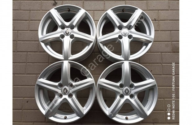 4x100 16" Brock RC24 (Renault/Dacia) újszerű alufelni garnitúra