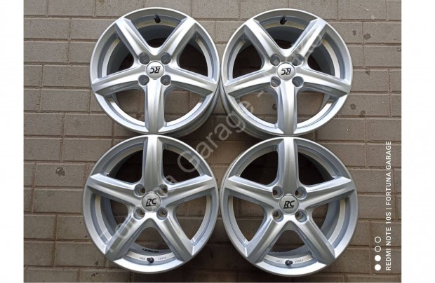 4x100 16" Brock RC24 újszerű alufelni garnitúra +Tpms