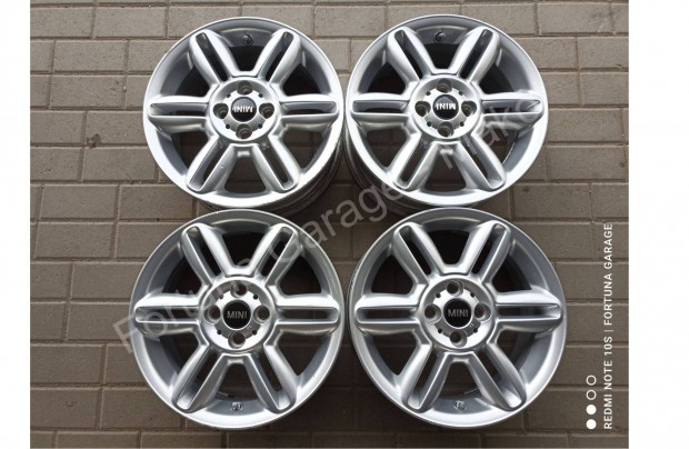 4x100 16" Mini Cooper használt alufelni garnitúra +Tpms
