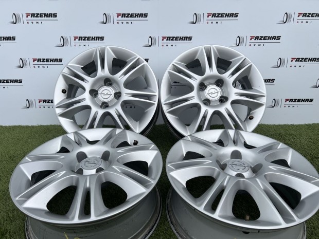 4x100 16" Opel gyári alufelni 6Jx16h2 ET40