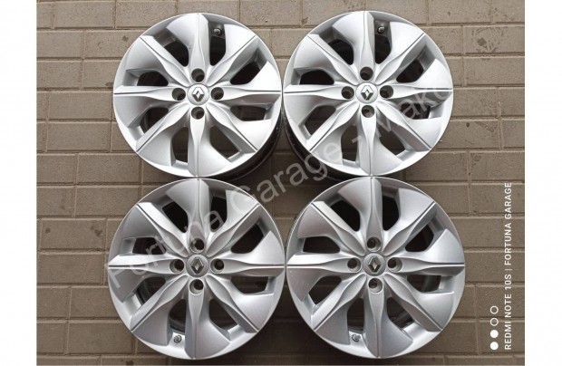 4x100 16" Renault 'Aerotronic' használt alufelni garnitúra +Tpms