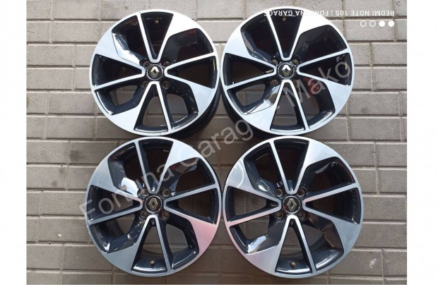 4x100 16" Renault 'Bangka' (Clio/Zoe) használt alufelni garnitúra