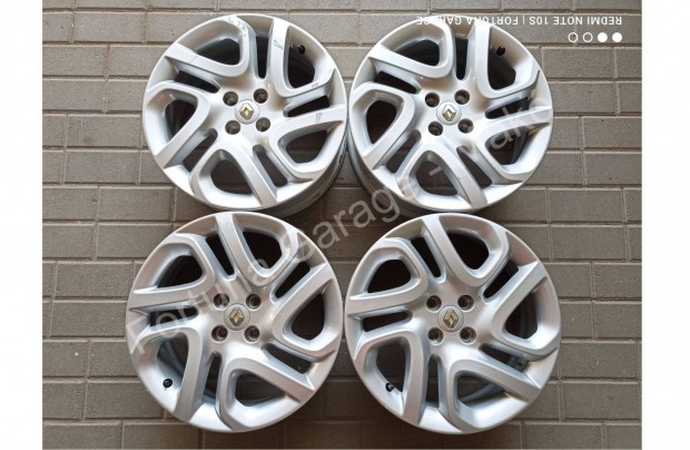 4x100 17" Renault 'Fastgame' használt alufelni garnitúra +Tpms