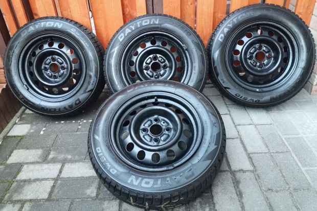 4x100 5.5J 54.1 ET45 Toyota gyri lemezfelni / felni tli gumikkal