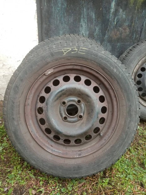 4x100 ET49 15 aclfelni, 195/65 R15 Debica tli gumival Opel astra G