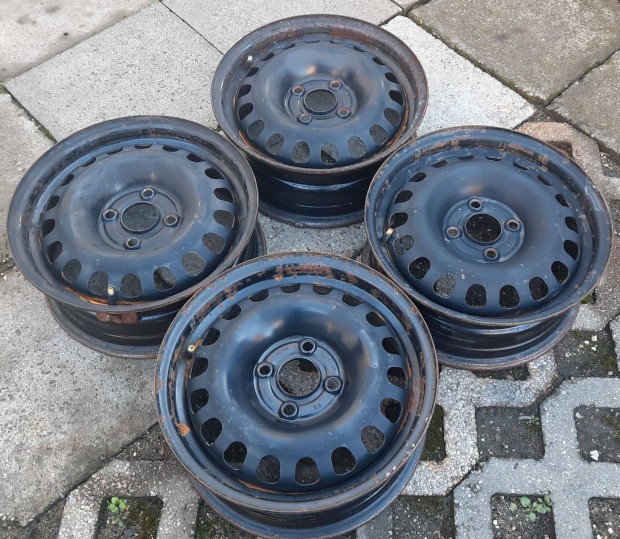 4x100 Eredeti Opel Acélfelni 14"