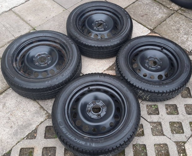 4x100 Eredeti Renault Acélfelni 15" Kétszéles